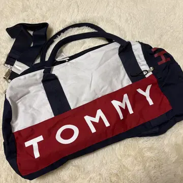 새상품 TOMMY HILFIGER 보스턴 백 트리코 롤 로고