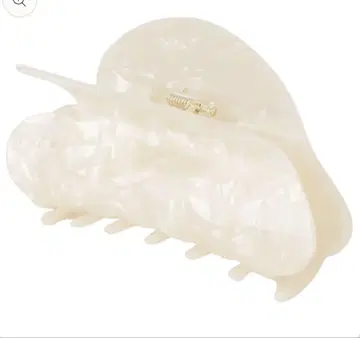 potete 포테테 빅 하트 클립 화이트