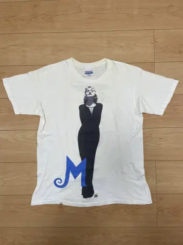마돈나 Madonna 1993 빈티지 T셔츠 투어 구제 의류 L