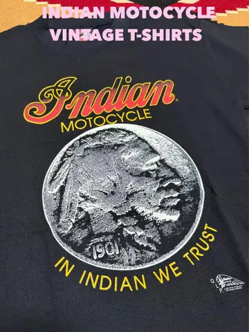 VINTAGE INDIAN MOTOCYCLE T-SHIRTS