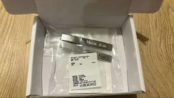 Matin Kim 실버 헤어 클립 MK2500AC009V