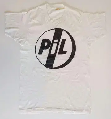 80s PIL 퍼블릭 이미지 리미티드 티셔츠 USA 제작