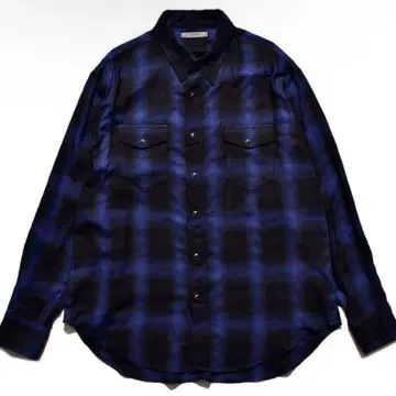 Distortion Ombre Check L Western SH