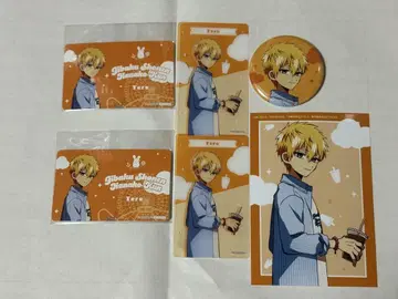 요코하마 코스모월드 지박소년 하나코군 Teru 캔뱃지와 카드 세트 반짝임