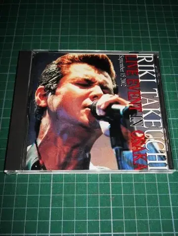한정판 CD 타케우치 리키 LIVE EVENT IN OSAKA