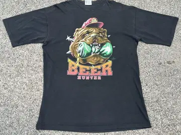 90s Fox Tees BEER HUNTER 티셔츠 빈티지