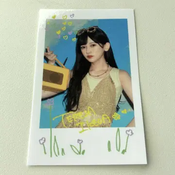노기자카 NOGI CAFE 후기 특전 폴라로이드풍 스티커 이케다 테레사