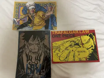 ONE PIECE A4 포스터 컬렉션 스티커 로우
