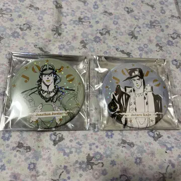 THE JOJO WORLD 홀로그램 캔뱃지 죠나단 쿠죠 죠타로