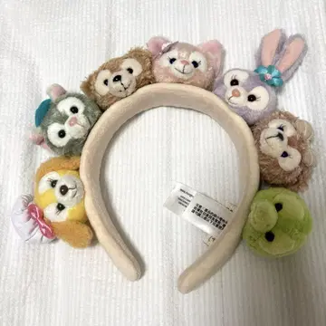 홍콩 디즈니 더피프렌즈 머리띠