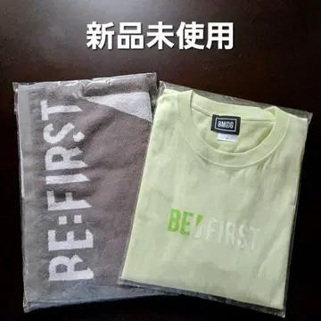 [미사용 새상품] BE:FIRST M사이즈 롱 슬리브 티셔츠 타월