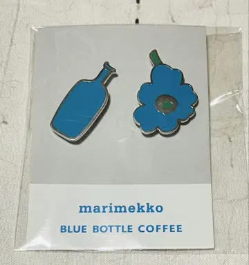 [marimekko 마리메꼬] 키링 새상품 블루 보틀 커피