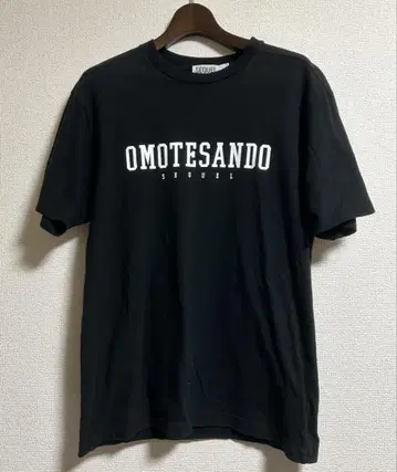 SEQUEL 시퀄 OMOTESANDO 로고 티셔츠