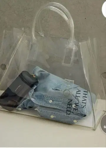 윔 가제트 [ Hoaw. ] PVC 토트백 Whim Gazette
