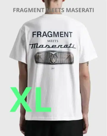 마세라티 프래그먼트 티셔츠 XL maserati fragment