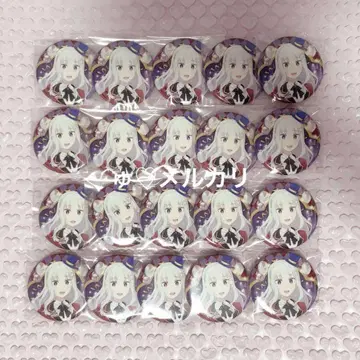 [ 최종 가격 인하 ] 리제로 에밀리아 AnimeJapan 캔뱃지