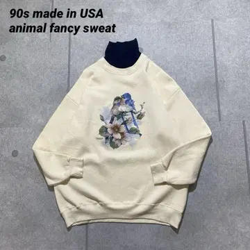 90s 빈티지 USA 제작 animal 애니멀 새 fancy 팬시