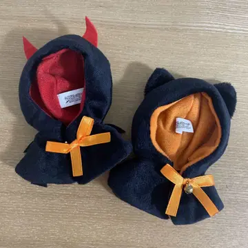고양이 케이프 데빌 고양이 할로윈