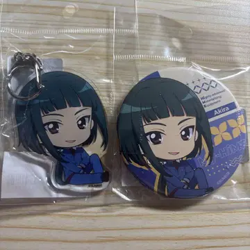 -HiME 오쿠죠 아키라 캔뱃지 아크릴 키링 2세트