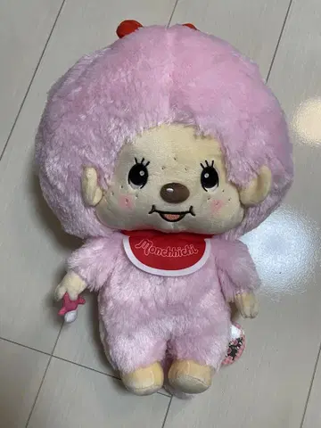 [새상품] 몬치치 BIG 봉제 인형 2 핑크