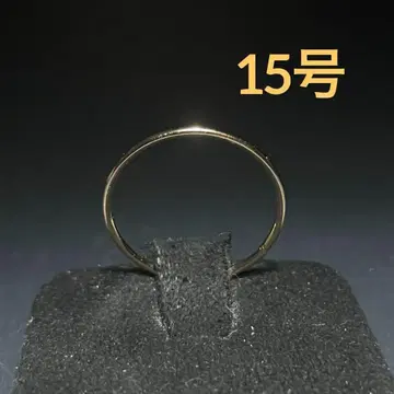 빈티지 패션 반지 골드 15호 심플 캐주얼