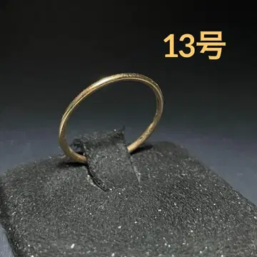 빈티지 패션 반지 골드 13호 심플 캐주얼