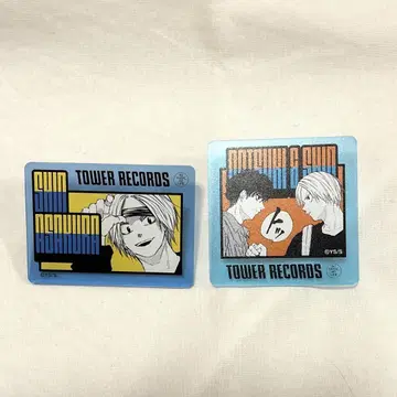 사카모토 데이즈 아사쿠라 신 세바 나츠키 타워 레코드 아크릴 배지