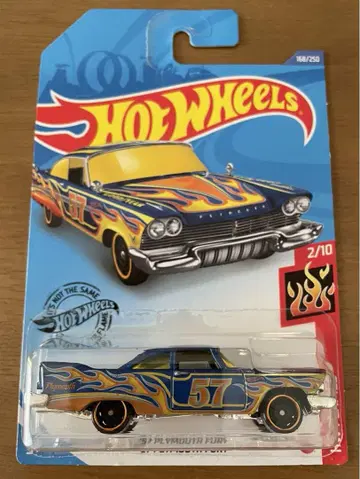 핫휠 57 PLYMOUTH FURY 프레임스 플리머스