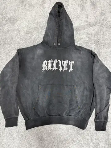 BELVET 블랙 후디