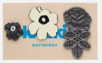 [marimekko 마리메꼬] 핀 배지 핀즈 미사용 새상품