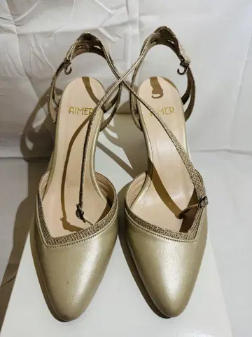 AIMER 펌프스 22.5cm 라메