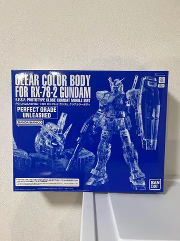 PG UNLEASHEDRX-78-2 건담 클리어 컬러