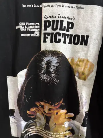 영화 펄프 픽션 T셔츠 size XL