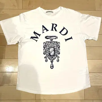 MARDI 마르디 반팔 티셔츠 화이트