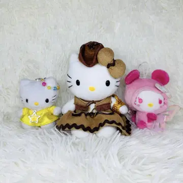 레어 새상품급 키티 봉제 인형 마스코트 모음