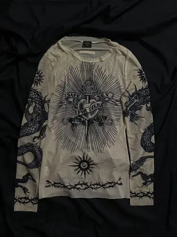 90s Jean Paul GAULTIER power net doragon