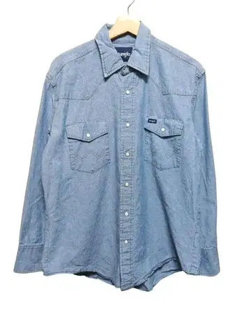 Wrangler 랭글러 샴브레이 웨스턴 셔츠