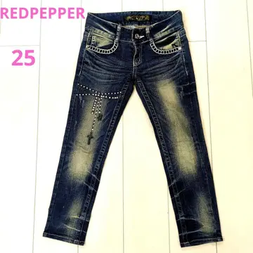 RED PEPPER 레드 페퍼 스톤 데님 25인치