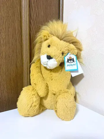 Jellycat 젤리캣 봉제 인형 라이온 M 새상품 택 포함