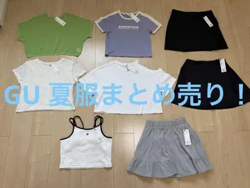[새 상품!] GU 8점 묶음 판매 세트 여름옷 지금 입을 수 있어요!