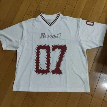 [ BLESS U ] 블레스유 BU Football Jersey 화이트