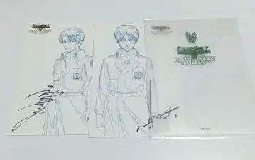 진격의 거인 THE ANIMATION GALLERY 리바이 엘렌 포스카
