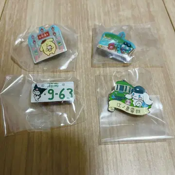 산리오 캐릭터 지역 핀즈 컬렉션 에노시마 가마쿠라 한정판
