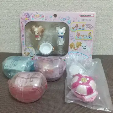 나카요시 멍냥 세트 쁘띠큥아 캡슐 하우스 변신 프리큐어 DX5