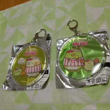 라운드원 키링 고양이&펭귄?