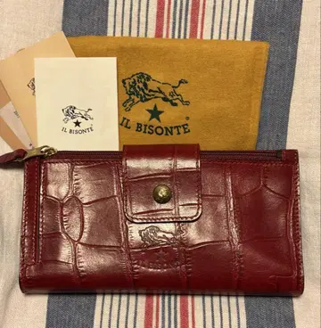 [ 미사용 새상품 ] IL BISONTE 장지갑