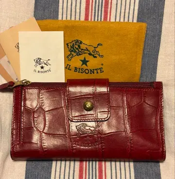 [ 미사용 새상품 ] IL BISONTE 장지갑