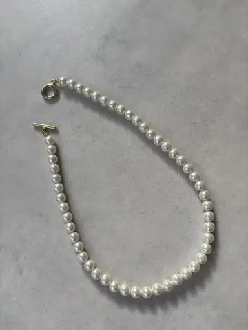 8mm 펄 목걸이