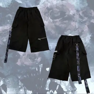 NieR 탈부착 가능 스트랩 7부 CARGO PANTS