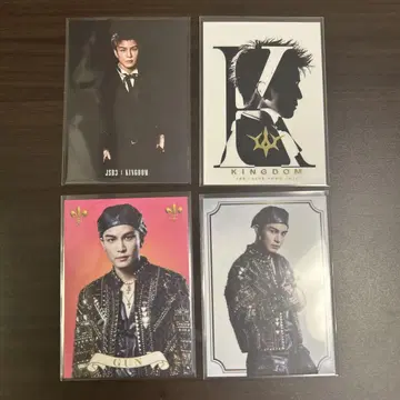 이와타 타카노리 KINGDOM 포토 카드 세트 1